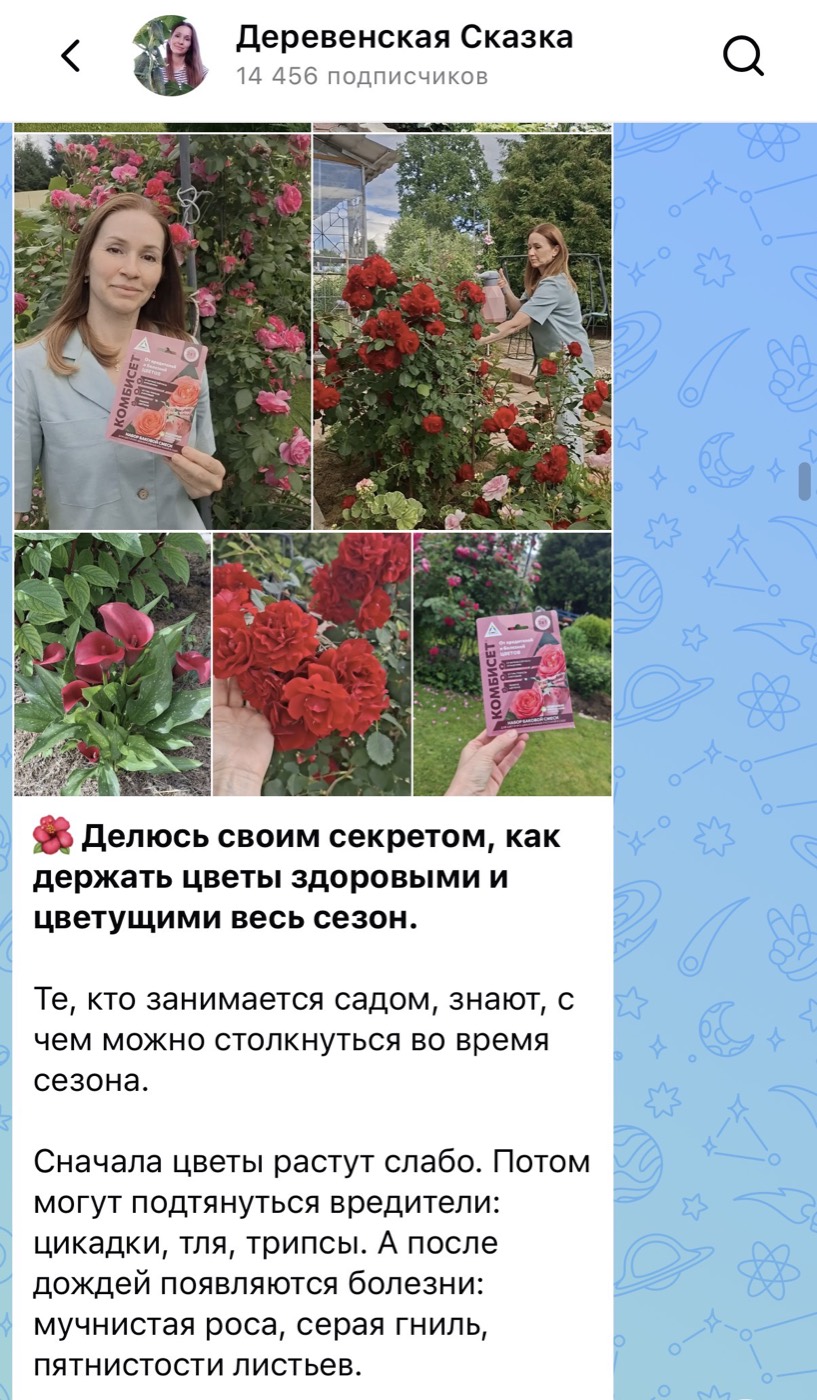 Интеграция с блогером